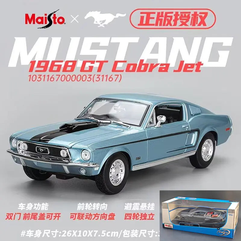1:18 Ford Mustang GT Cobra Jet 1968