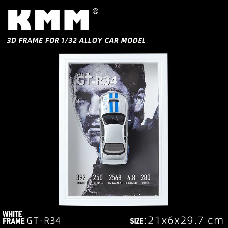 1:32 Fast & Furious Nissan GTR R34 Photo Frame Version
