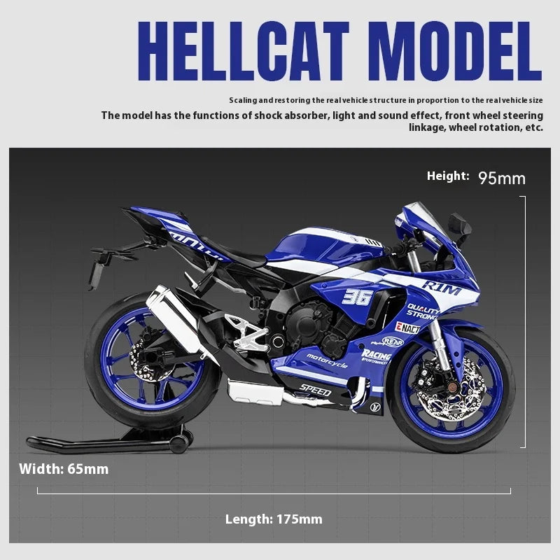 1:12 Yamaha R1M Motorcycle