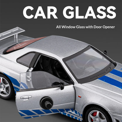 1:24 Nissan GTR-R34 Skyline