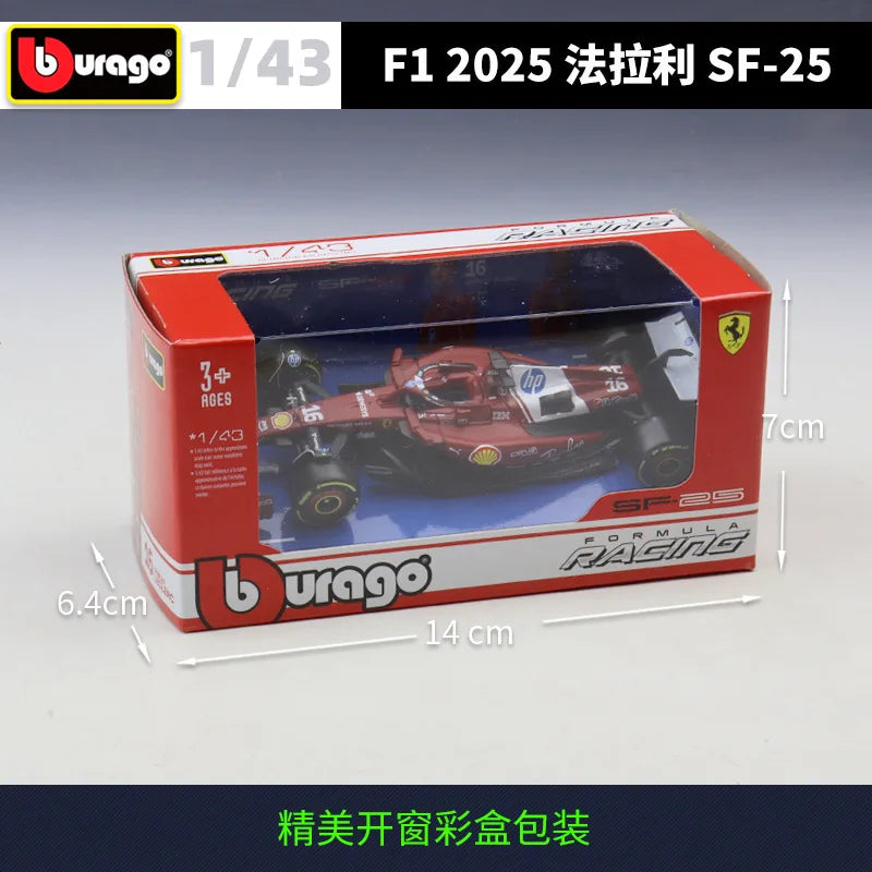1:43 2025 Season Sf25 Sf 25 #16 #44 Formula 1