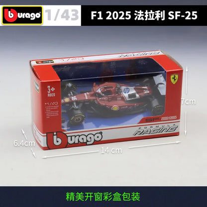 1:43 2025 Season Sf25 Sf 25 #16 #44 Formula 1
