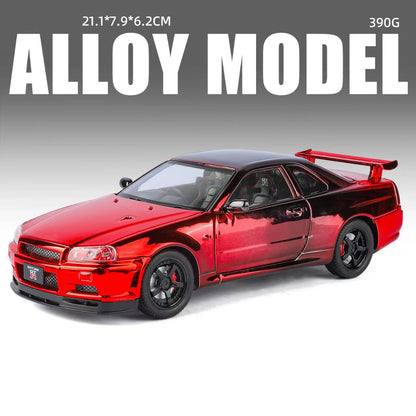 1:24 Nissan Skyline GT-R GTR R34