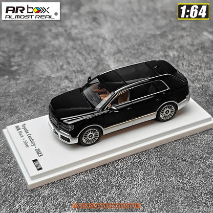 1:64 Toyota Century 2023 Black x Silver LHD