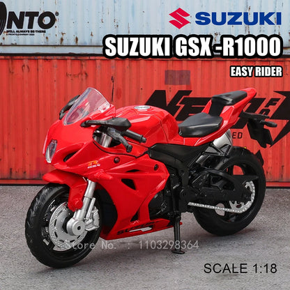 1:18 Suzuki GSX-R1000 YAMAHA YZF-R1