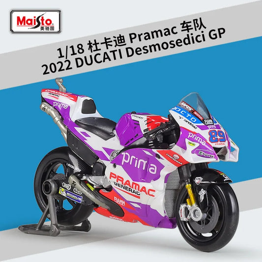 1:18 Ducati Pramac Racing Team 2022 Desmosedici Gp