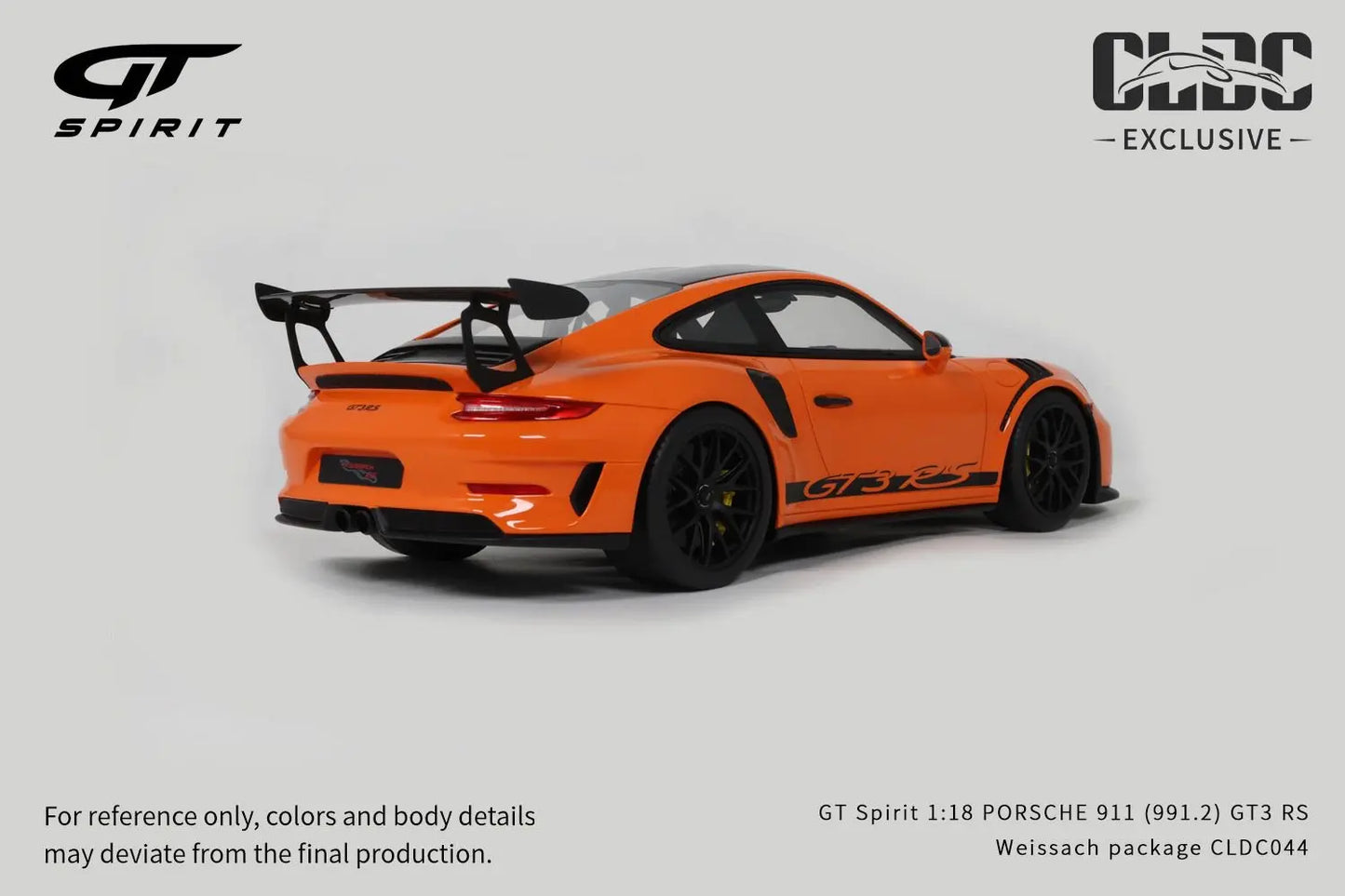 1:18 Porsche 911(991.2)  GT3 RS