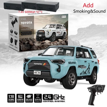 1:18 High Simulation All Terrain Off Road Electric RC Car Truck 2.4G