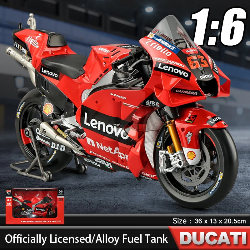 1:6 Ducati Racing Team No. 63, 2022 2018 KTM 450SXFF 84 Moto GP