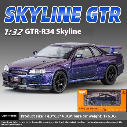 1:32 Nissan GTR R34 Skyline