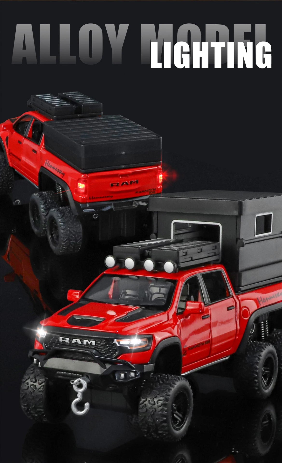 1:32 Dodge Tyrannosaurus RAM Pickup