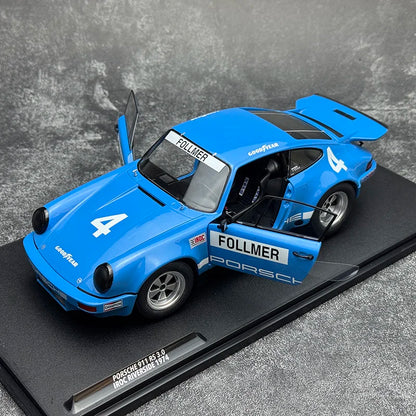 1:18 Porsche 911 RS 3.0 IROC No:4 Follmer IROC Reverside 1974