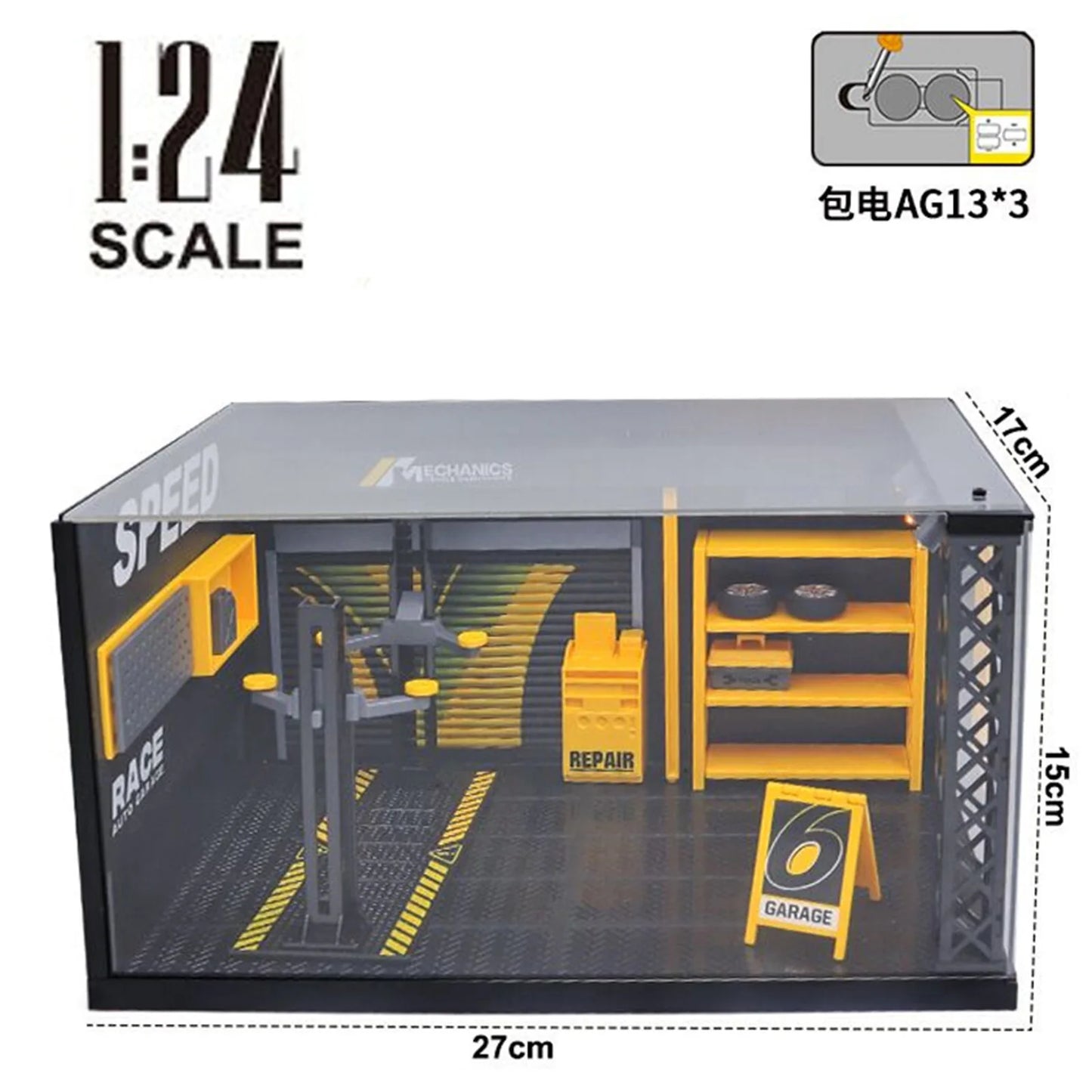 1:24 1:32 Scale Lighting Parking Lot