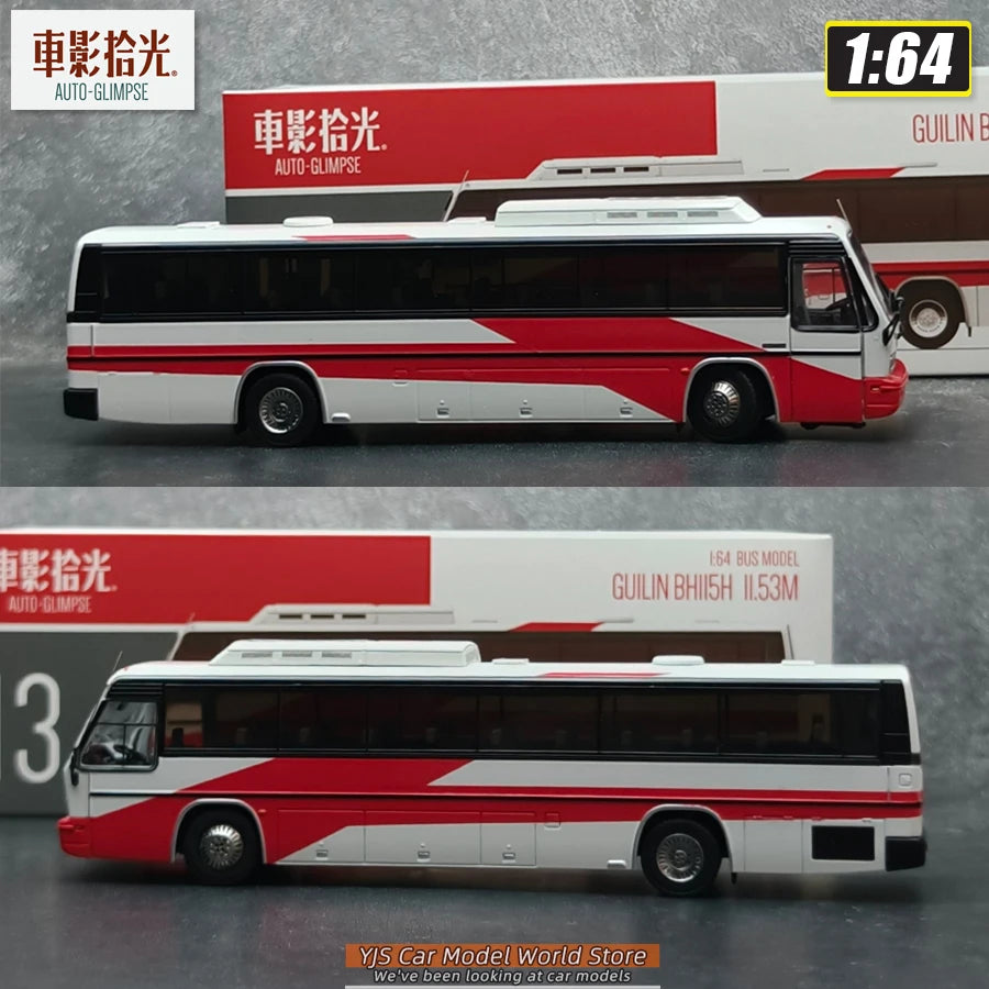 1:64 Bus Model Guilin Da Yu BH115H