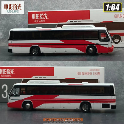 1:64 Bus Model Guilin Da Yu BH115H