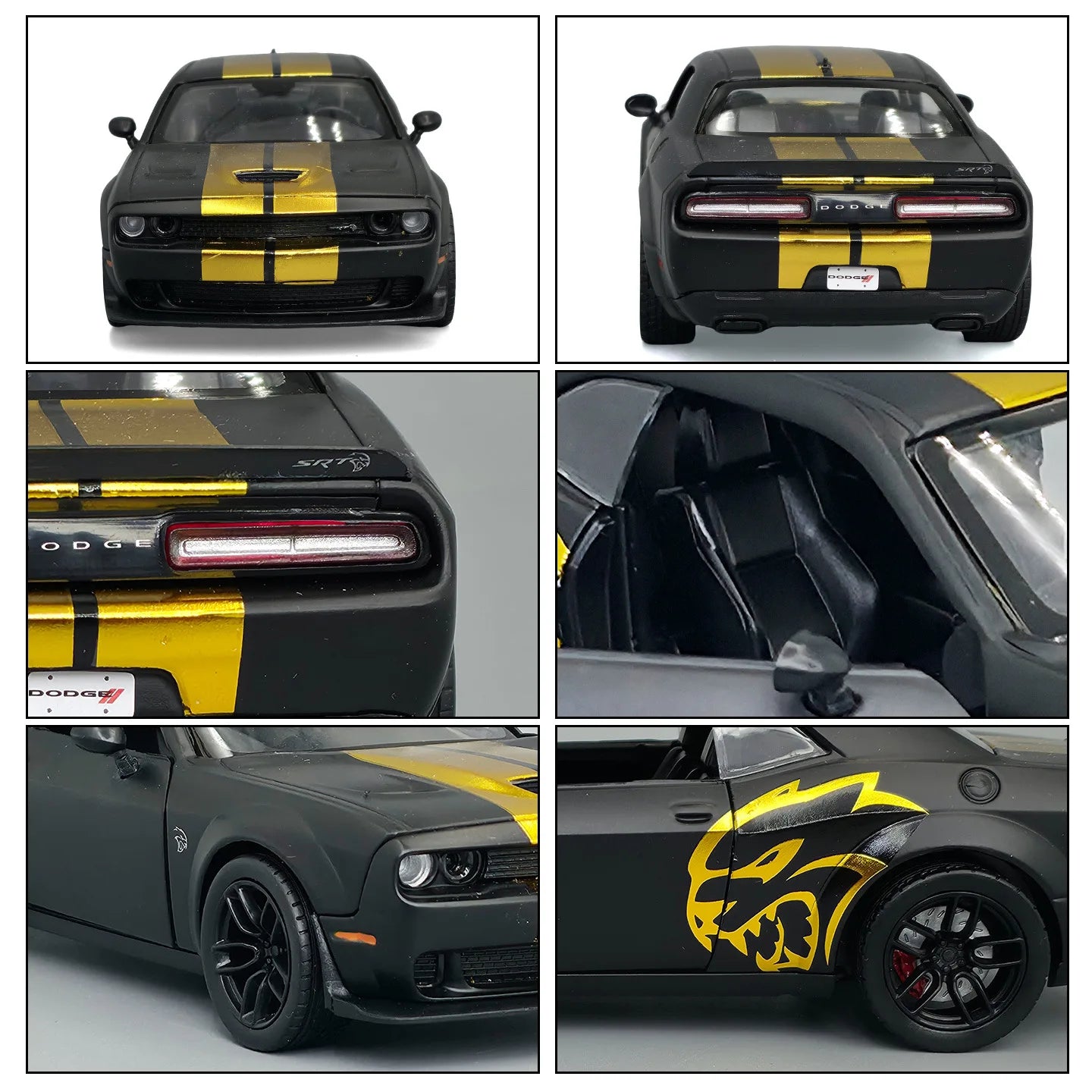 1:24 Dodge Challenger SRT Hellcat WIDEBODY
