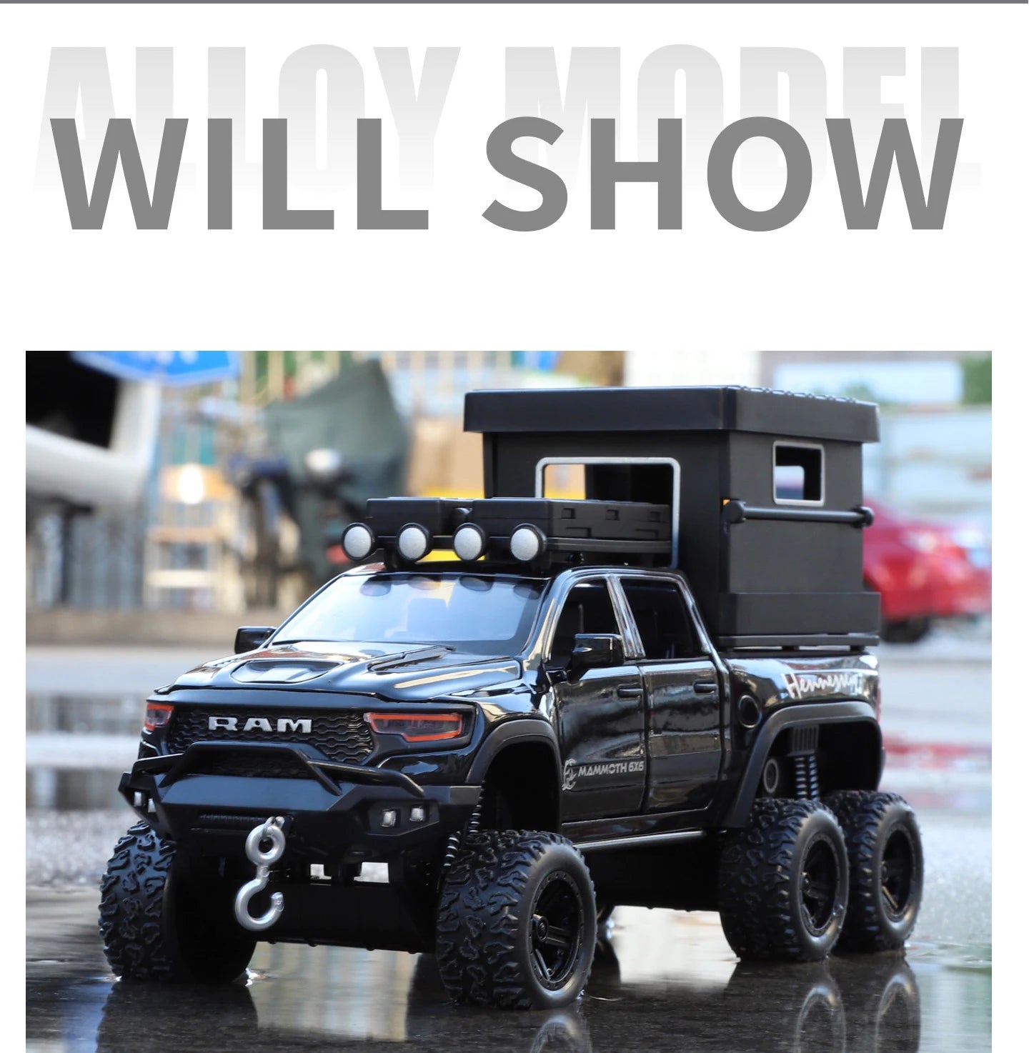 1:32 Dodge Tyrannosaurus RAM Pickup