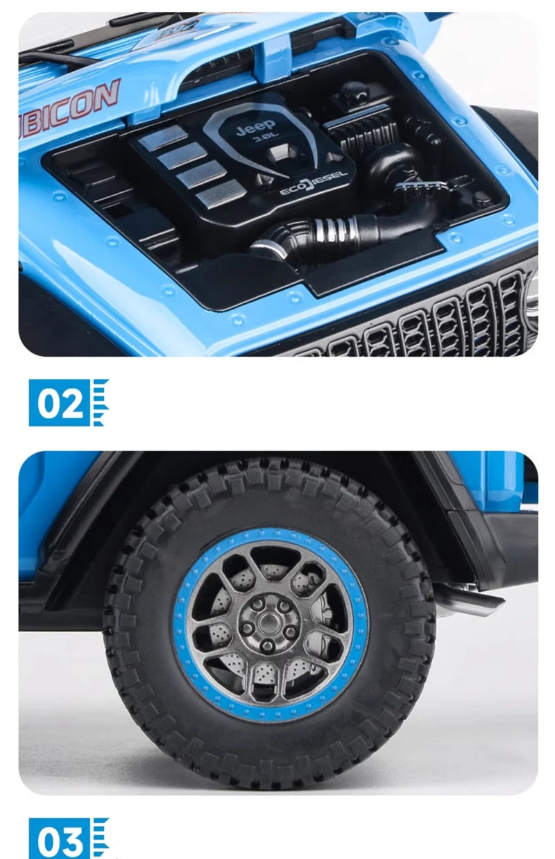 1:18 Jeep Wrangler Rubicon
