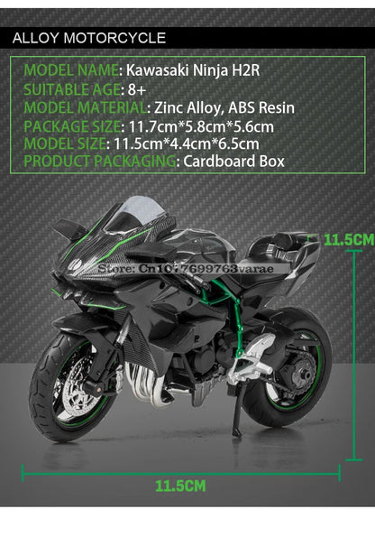 1:18 Kawasaki Ninja H2R Suzuki YAMAHA