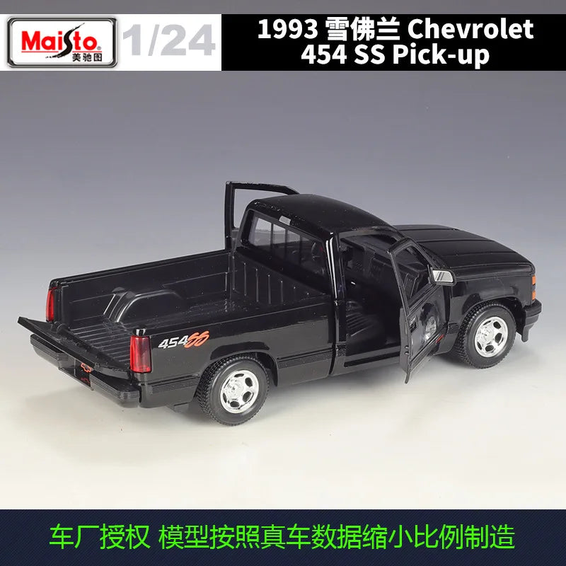 1:24 Chevrolet 454 Ss Pick-up 1993 Truck Imitation