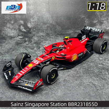 1:18 New F1 2023 SF-23 Italy GP 2023 3RD Singapore GP Formula Racing