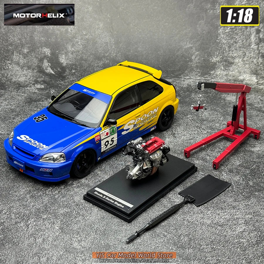 1:18 Honda Civic Type R EK9 SPOON