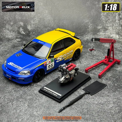 1:18 Honda Civic Type R EK9 SPOON