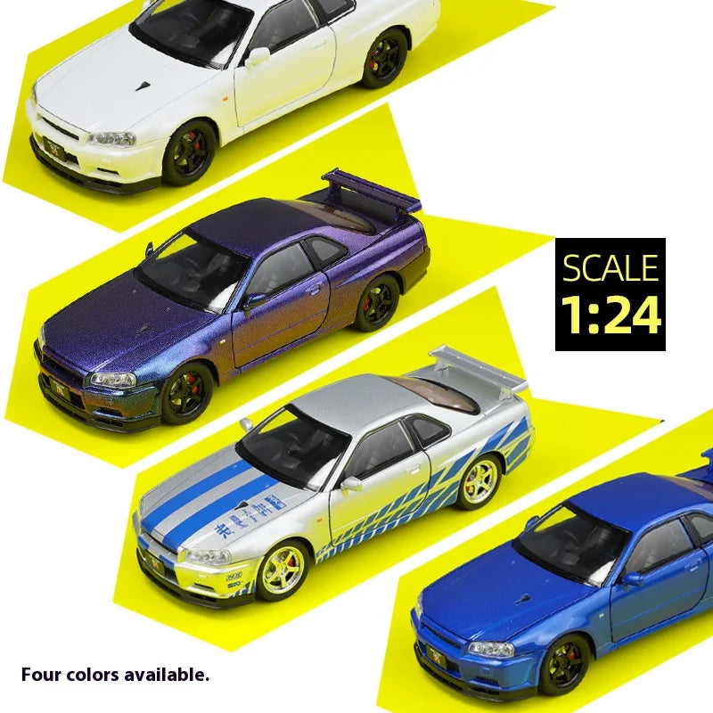 1:24 Nissan GTR-R34
