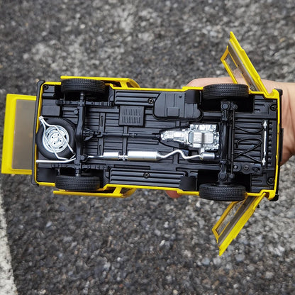 1:18 Tianjin Dafa Yellow Bug Bread Van - Dafa Taxi TJ110