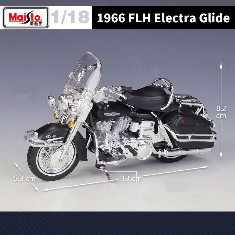 1:18 Harley 1966 FLH Electra Glide