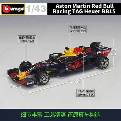 1:43 F1 Racing 2019 Red Bull Rb15 #33