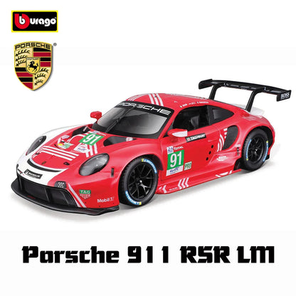 1:24 Porsche 911 GT3 Taycan Turbo S 718 Boxster