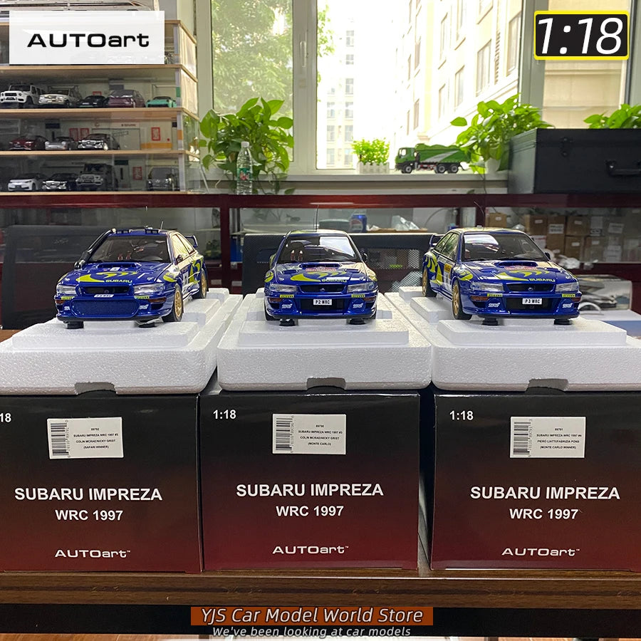 1:18 Subaru WRC Rally Car Wading Edition