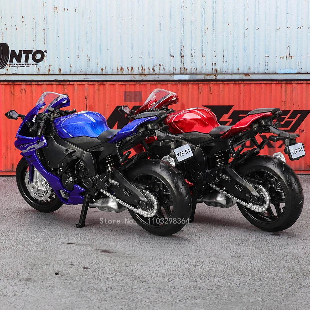 1:18 Suzuki GSX-R1000 YAMAHA YZF-R1 1976 Rally200