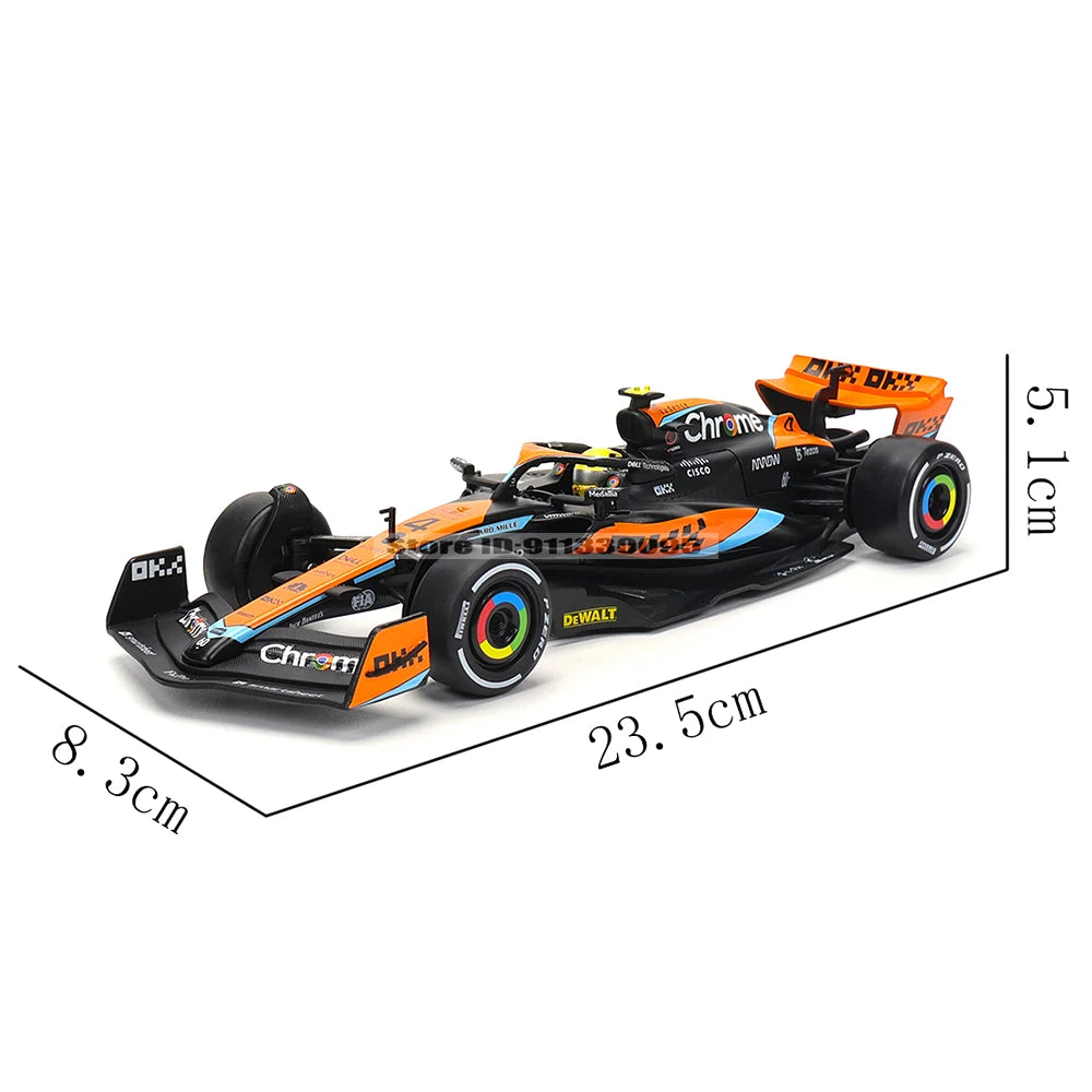 1:24 McLaren F1 Team 2023 MCL60 4# Lando Norris 81# Oscar Piastri