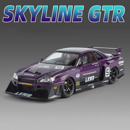 1:24 Skyline Ares Silvia GT-R R34