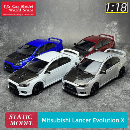 1:18 Mitsubishi Lancer Evolution X with RAYS Volk Racing TE37