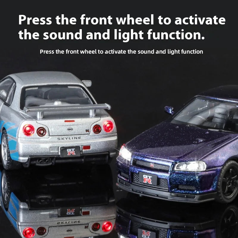 1:32 Nissan GTR R34 Skyline