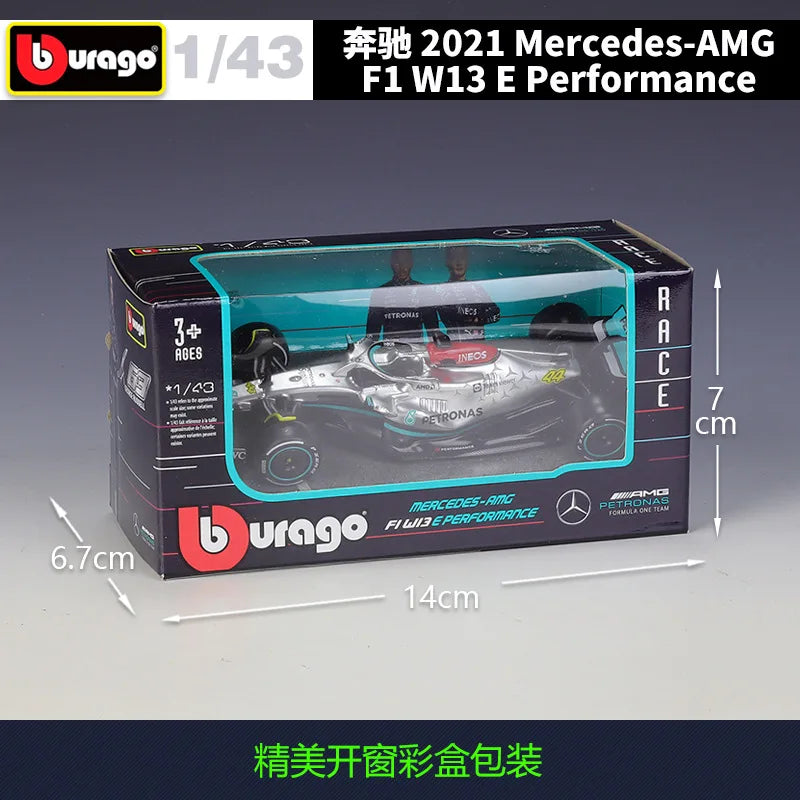 1:43 F1 Mercedes Amg Team 2022 W13e