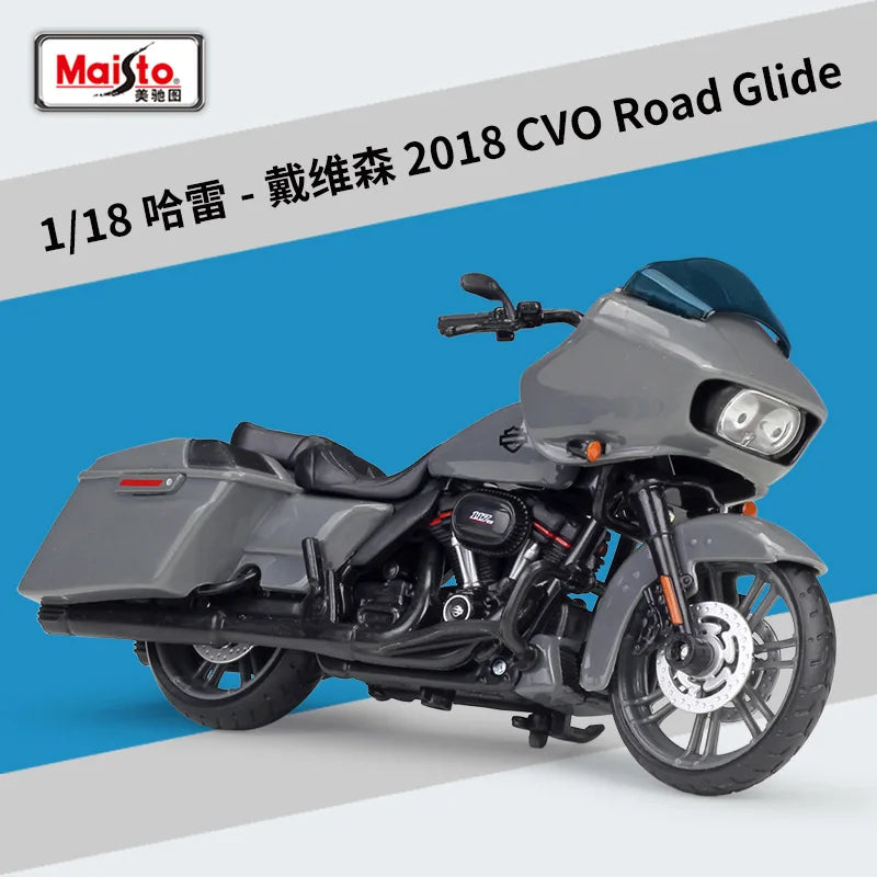 1:18 Harley 2018 Cvo Road Glide
