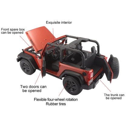 1:18 Jeep Wrangler Authentic 2014