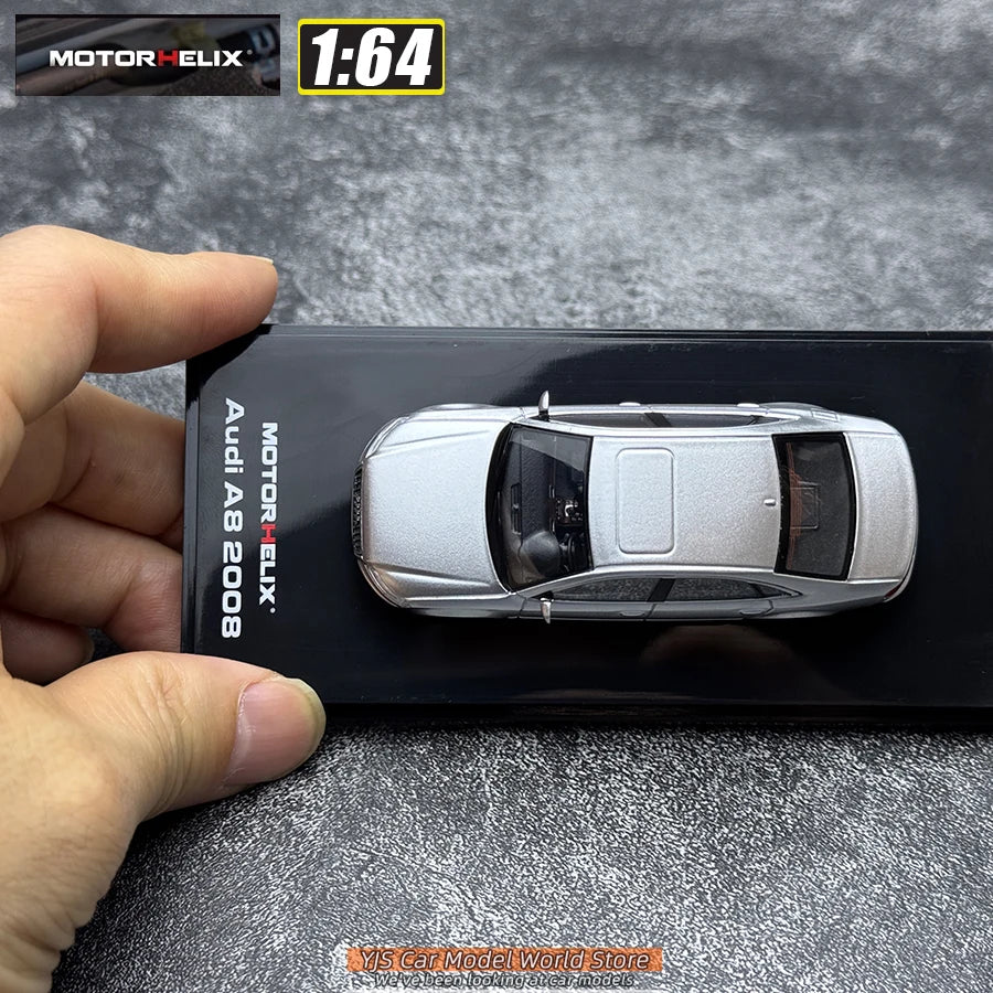 1:64 Audi A8 2008 Silver