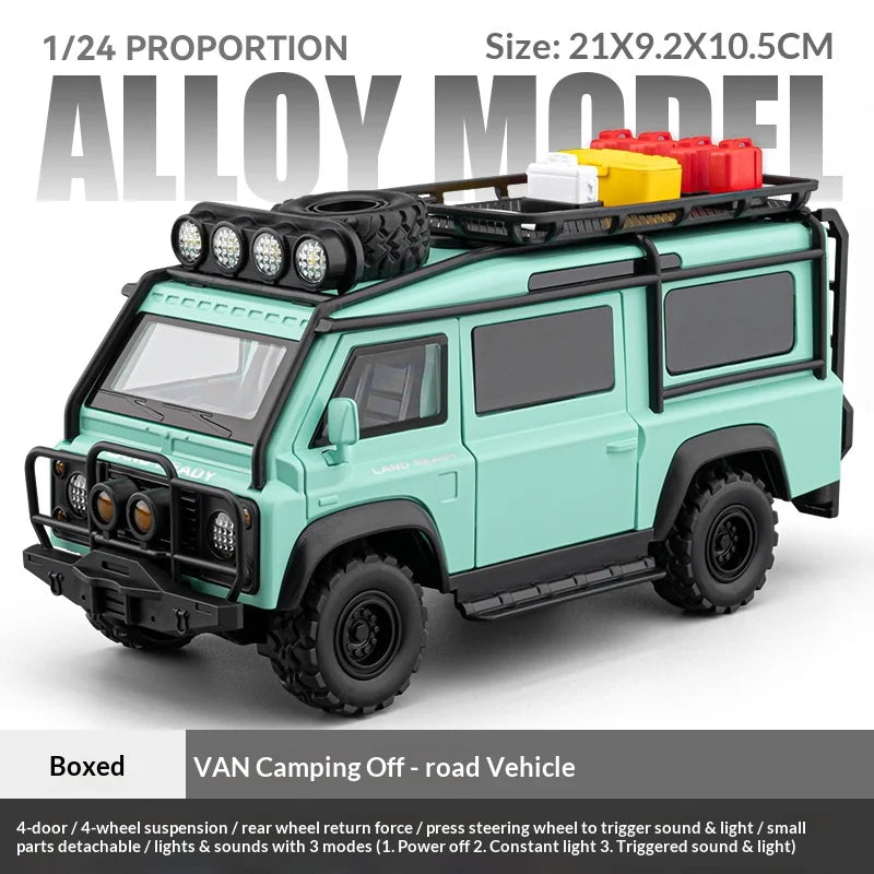 1:24 metal die-cast MINI VAN