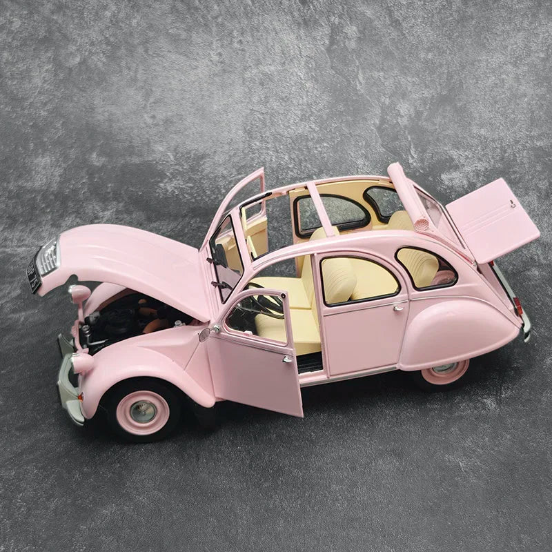 NOREV 1/18 Scale   Citroen 2CV 1986  Static Car Model Diecast Model Ornament Holiday Gift Collection