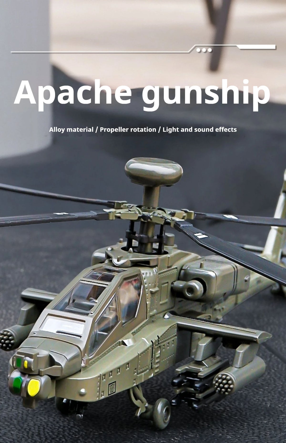 1:64 AH-64 Apache Black Hawk