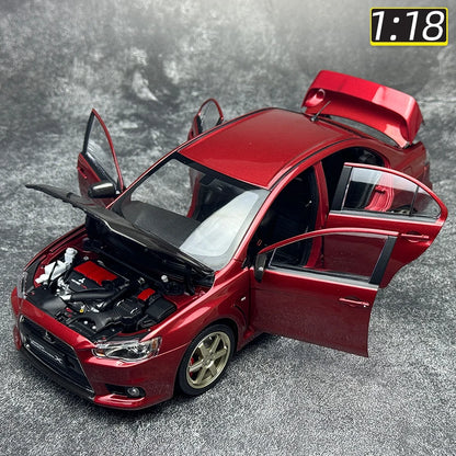 1:18 Mitsubishi Lancer Evolution X with RAYS Volk Racing TE37