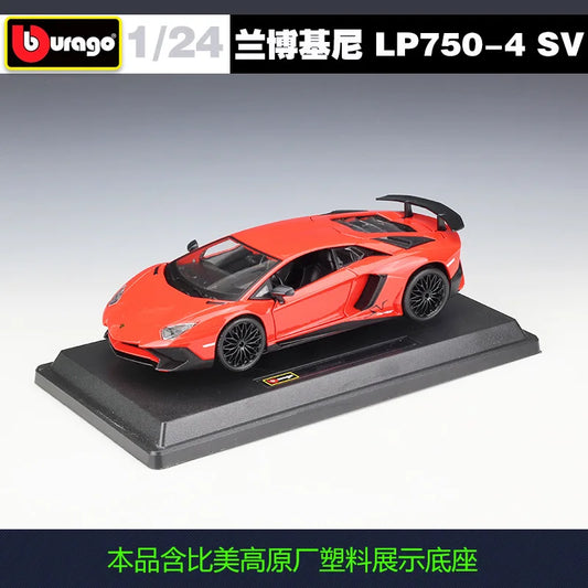 1:24 Lamborghini LP750 LP750-4 SV