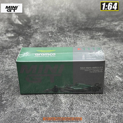 1:64 Aston Martin AMR24 #14 2024 F1