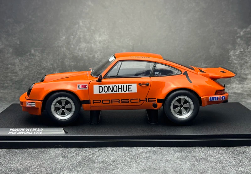 1:18 Porsche 911 RS 3.0 IROC No:4 Follmer IROC Reverside 1974