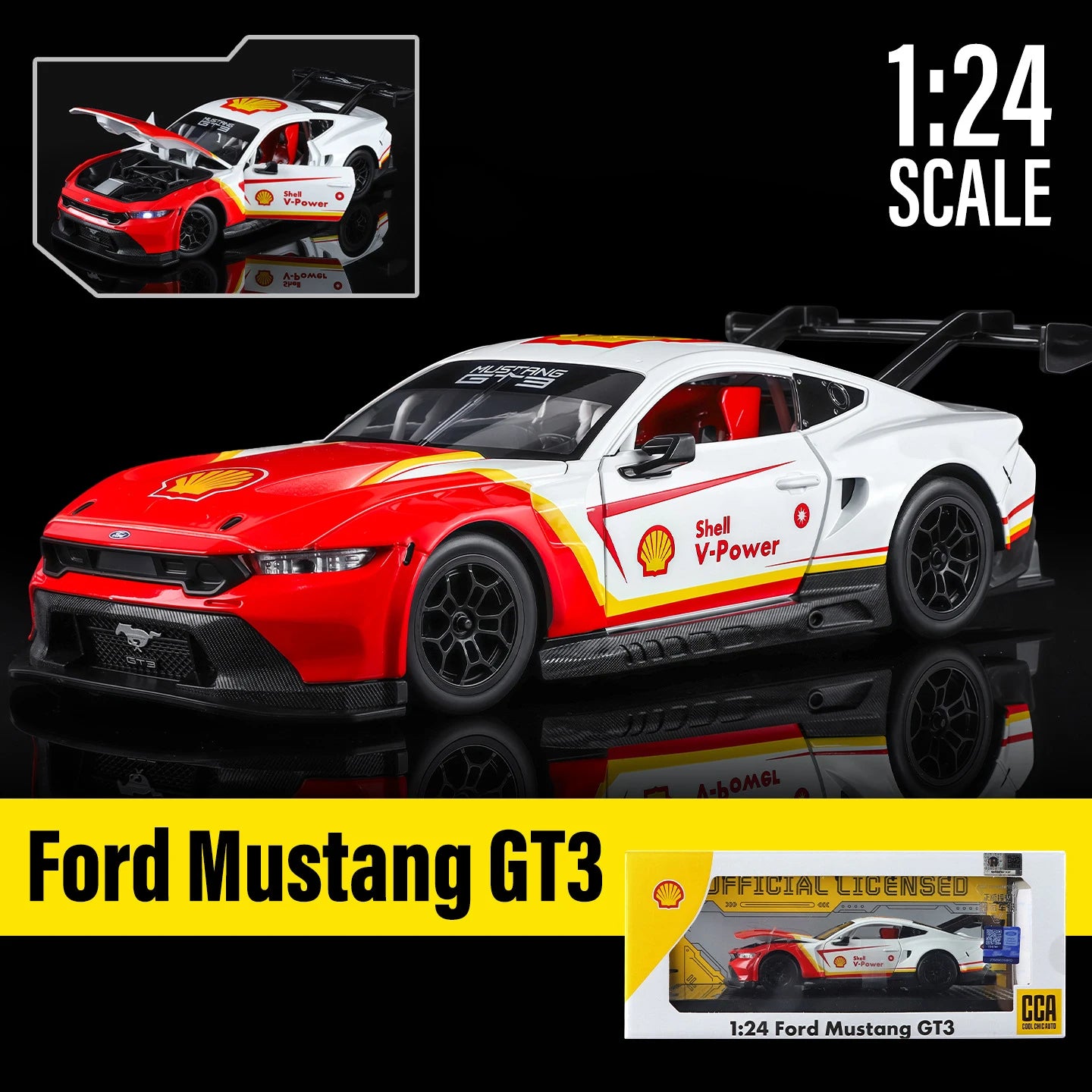 1:24 Ford Mustang GT3